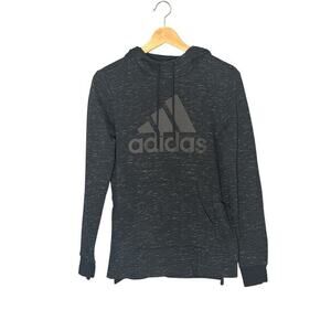 Adidas Sweatshirt - Women's‎ Size Small - Heather Black